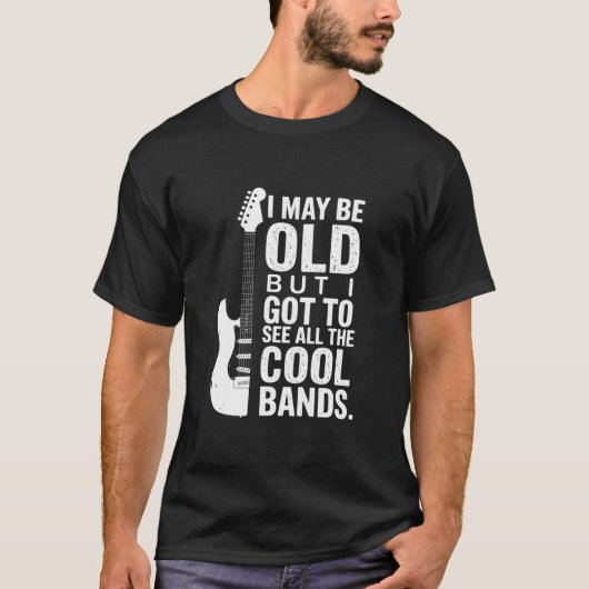 年を取ったかも知れぬ得が見物すカッコいいる Tシャツ (正面)