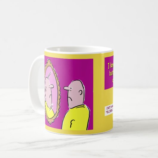 年を取った。代替の説明 コーヒーマグカップ (正面左)