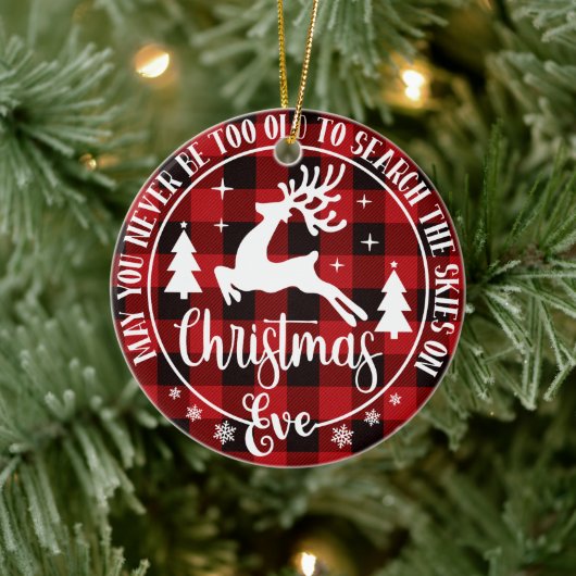 年を取って空を探し回らないように セラミックオーナメント (ツリー)