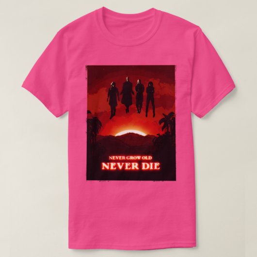 年を取らない Tシャツ (デザイン正面)