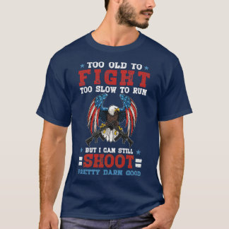 年を取り過ぎてゆっくり戦え走ないが、私はまだSできる Tシャツ