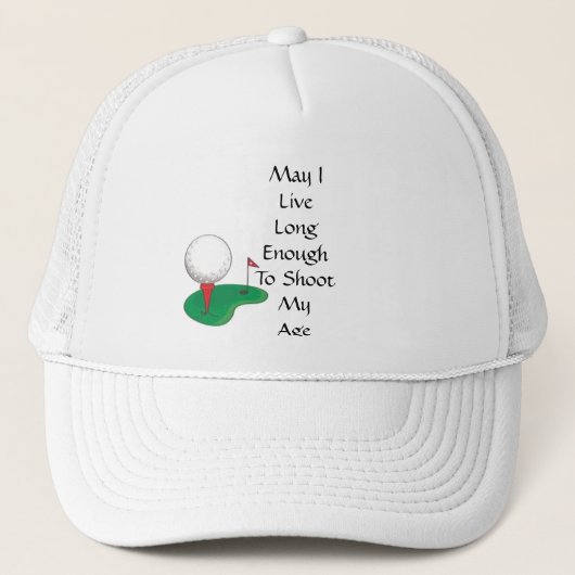 年を取るくらい長生きしてもいい キャップ (正面)