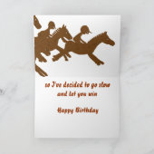 年を取ることはレースの問題… カード (内部)