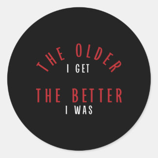 年を取ると元気になる ラウンドシール