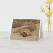 **年を取るのが悪くない** カード (黄色い花)