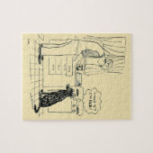 年を取る犬 ジグソーパズル (横)