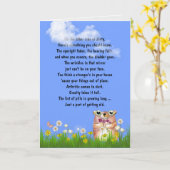 年を取る誕生日60番目のユーモア カード (黄色い花)