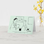 年を取る カード (黄色い花)