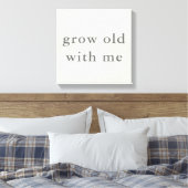 年を取る キャンバスプリント (インサイチュ (寝室))