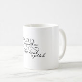 年を取る コーヒーマグカップ (正面右)