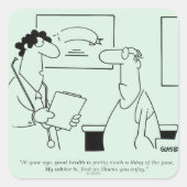 年を取る スクエアシール (正面)