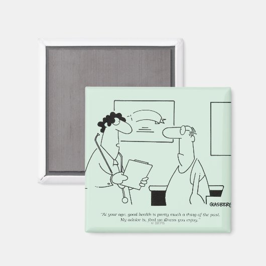 年を取る マグネット (正面/裏面)