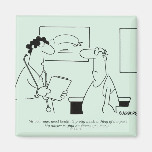 年を取る マグネット (正面)