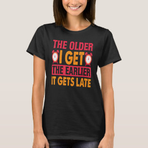 年を取れば取るほど早く古いPeo Tシャツ