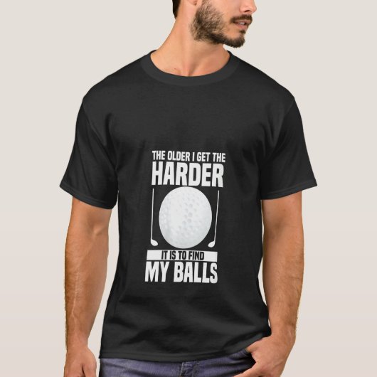 年を取れば取るほど苦労する Tシャツ (正面)