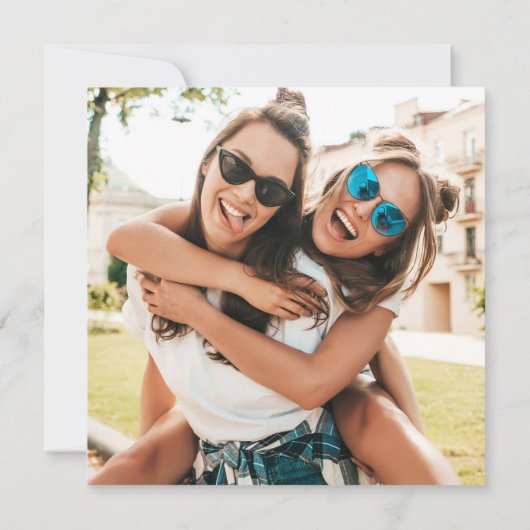 年を振り返る写真コラージュ あんな1年 シーズンカード (裏面)