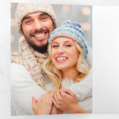 年を振り返る クリスマスカード (内部最初)