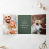 年を振り返る クリスマスカード (内部)