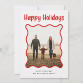 年を振り返る ファミリーペット フォト コラージュ クリスマス (正面)