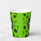 年を追加するハッピーハローウィン濃い不気味なクローリー 紙コップ (右)