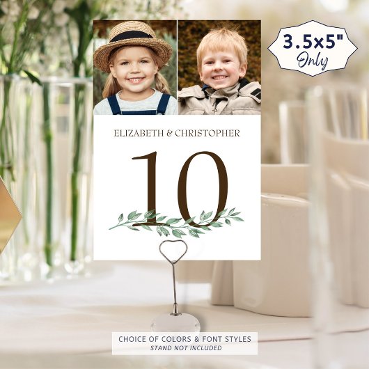 年を通して写真のテー結婚ブル番号記号 テーブルナンバー