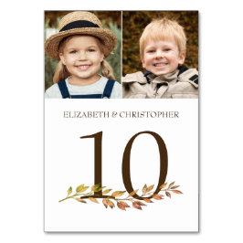 年を通して写真のテー結婚ブル番号記号 テーブルナンバー