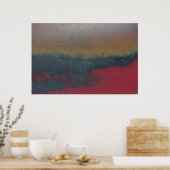 年を通じてプリント。 ポスター (キッチン)