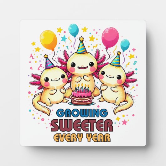 年を重ねるごとに甘さが増す フォトプラーク (正面)
