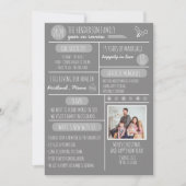 年インレビュー家族おもしろいホリデーカード シーズンカード (正面)