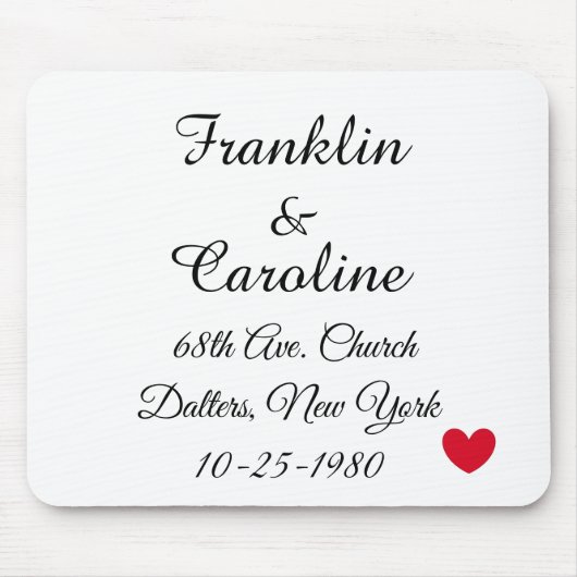 年エレガント理 マウスパッド (正面)