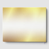 年エレガント間金ゴールドハートが永遠に ゲストブック (裏面)