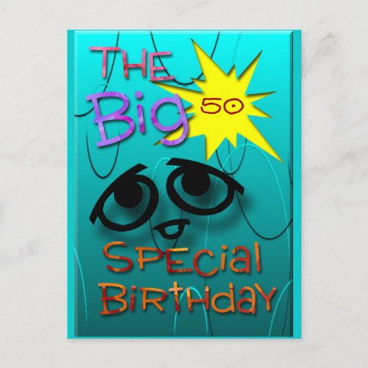 年カスタマイズ齢 ポストカード (正面)