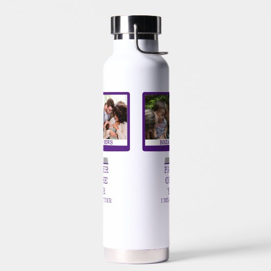 年カスタムのテレビのファーターおもしろいパパ2の写真 ウォーターボトル (左面)