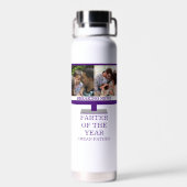 年カスタムのテレビのファーターおもしろいパパ2の写真 ウォーターボトル (背面)