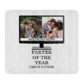 年カスタムのテレビのファーターおもしろいパパ2の写真 カッティングボード (正面)