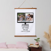 年カスタムのテレビのファーターおもしろいパパ2の写真 吊り下げ型タペストリー (寝室)