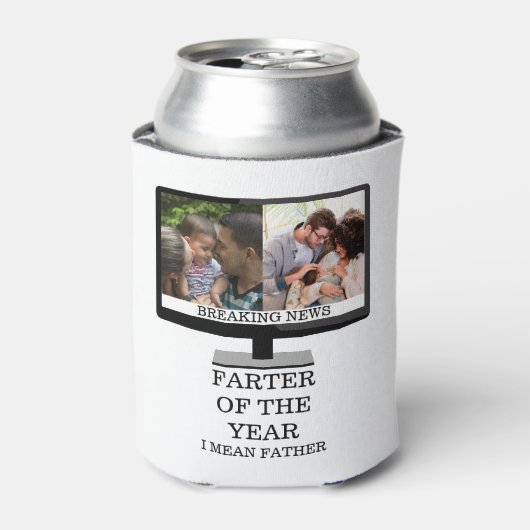 年カスタムのテレビのファーターおもしろいパパ2の写真 缶クーラー (缶正面)