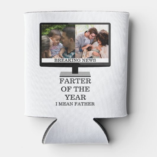 年カスタムのテレビのファーターおもしろいパパ2の写真 缶クーラー (正面)