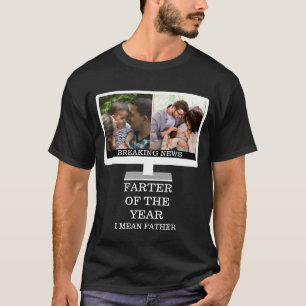 年カスタムのテレビのファーターおもしろいパパ2の写真 Tシャツ