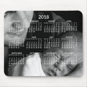 年カスタム度カレンダー2018マウスパッド マウスパッド