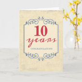 年カスタム間の一般社員記念カード カード (黄色い花)