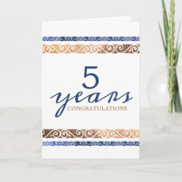 年カスタム間の一般社員記念カード カード