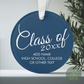 年カスタム高校のクラス オーナメント