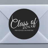 年カスタム高校のクラス ラウンドシール
