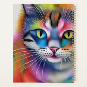 年カラフル猫プランナー プランナー手帳 (裏面)