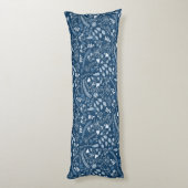 年クラシックの青い色 |ボホフローラ ボディピロー (裏面 (縦))