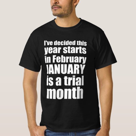 年ゴールおもしろい引用文 Tシャツ (正面)
