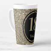 年スタイリッシュ別の特別な誕生日マグギフト18th カフェラテマグ (左アングル)