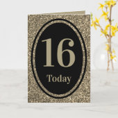 年スタイリッシュ別特別誕生日カード16 カード (黄色い花)