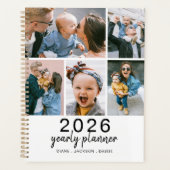 年スタイリッシュ5枚の写真 プランナー手帳 (正面)